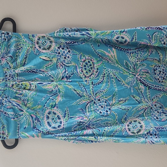Lilly Pulitzer Essie Top in Bermuda Bay Turtle Season - Picture 5 of 6